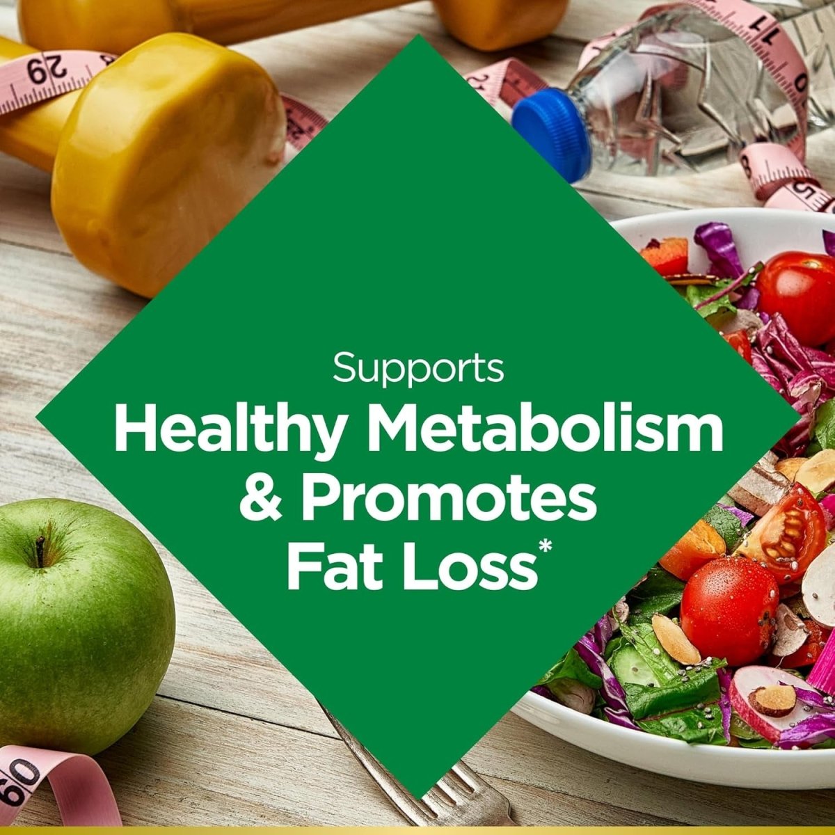 Nature'S Bounty Advanced Metabolism Booster, Helps Support Healthy Metabolism & Fat Loss, 60 Capsules - Suppviv