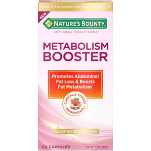 Nature'S Bounty Optimal Solutions Metabolism Booster Supplement, 60 Capsules - Suppviv