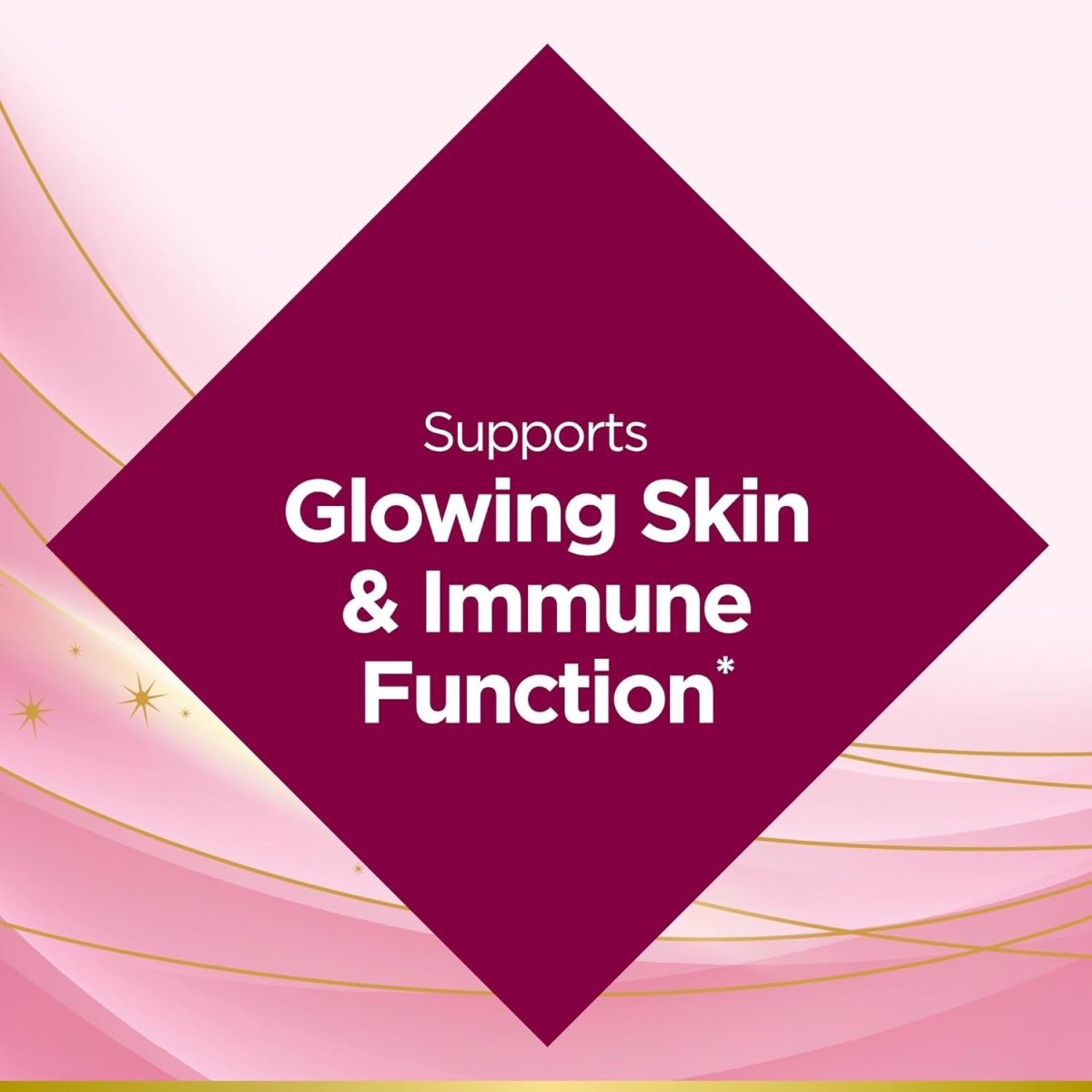 Nature'S Bounty Vitamin C and Hyaluronic Acid Supplement,120 Capsules - , Optimal Solutions Supplements for Skin Health - Suppviv