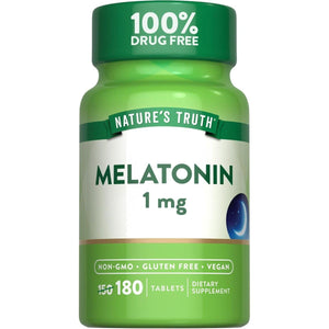 Nature'S Truth Melatonin 1 Mg | 180 Tablets - Suppviv
