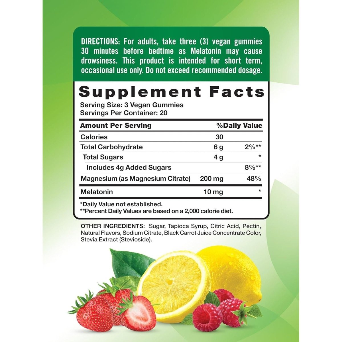 Nature'S Truth Melatonin with Magnesium Gummies | 60 Count - Suppviv