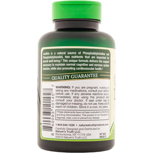 Nature'S Truth Ultra SOYA Lecithin 1200 Mg, 120 Count (Pack of 1) - Suppviv