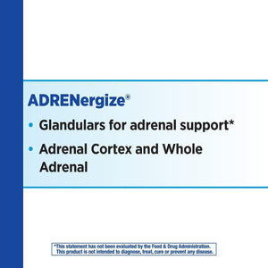 Nature'S Way Adrenergize with Adrenal Cortex & Whole Adrenal, Energy Support*, 50 Capsules - Suppviv