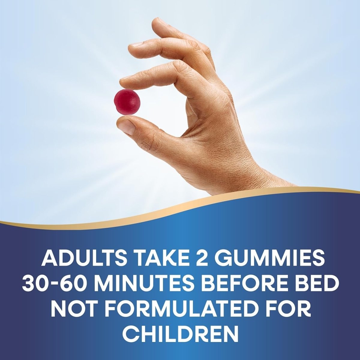 Nature'S Way Melatonin Gummies - Supports Restful Sleep for Adults 120 Count - Suppviv