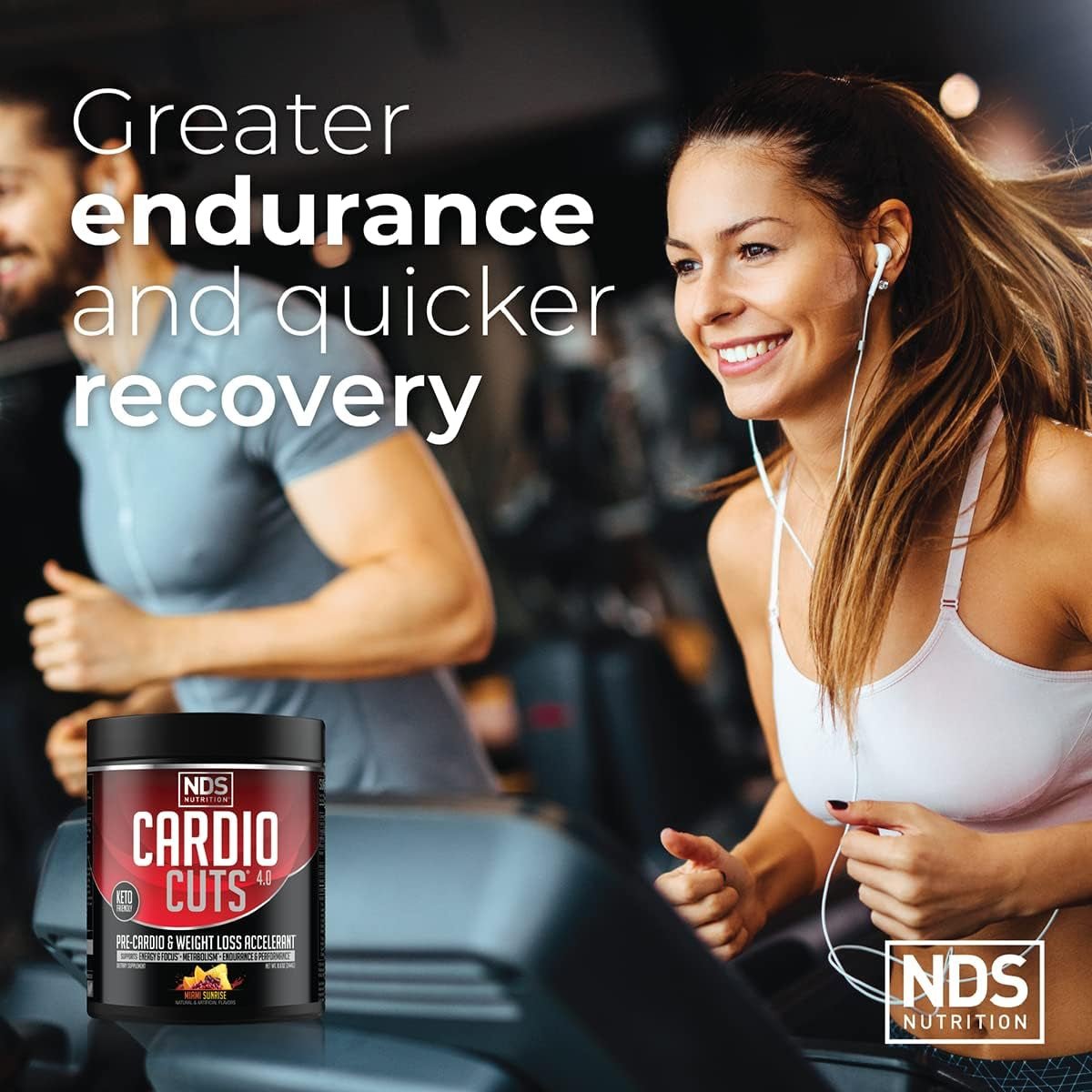 NDS Nutrition 4.0 Pre Workout Advanced Weight Loss and Pre Cardio Formula (40 Servings) - Suppviv