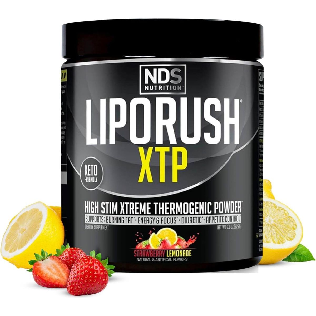 NDS Nutrition XTP Thermogenic Fat Burner with L - Carnitine - Energy & Focus (45 Servings) - Suppviv