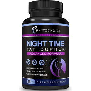 Night Time Weight Loss Pills - Carb Blocker Appetite Suppressant with Melatonin - Suppviv