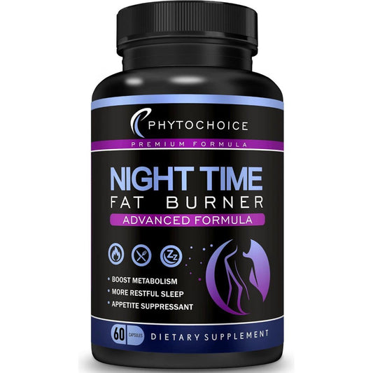 Night Time Weight Loss Pills - Carb Blocker Appetite Suppressant with Melatonin - Suppviv