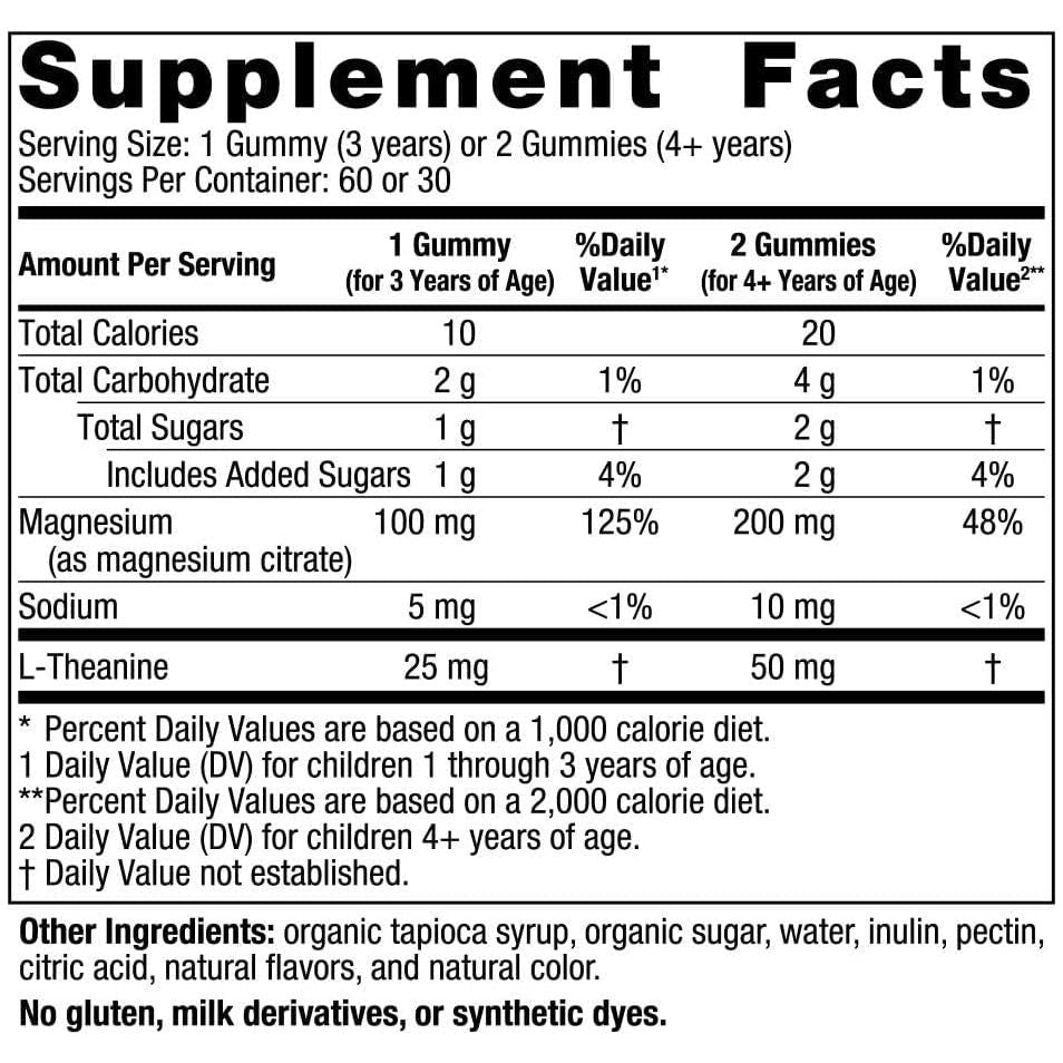 Nordic Naturals Kids Calm Gummies - Relaxation Support 60 Gummies - Suppviv