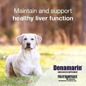 Nutramax Denamarin Liver Health Supplement for Dogs, (30 Chewable Tablets) - Suppviv