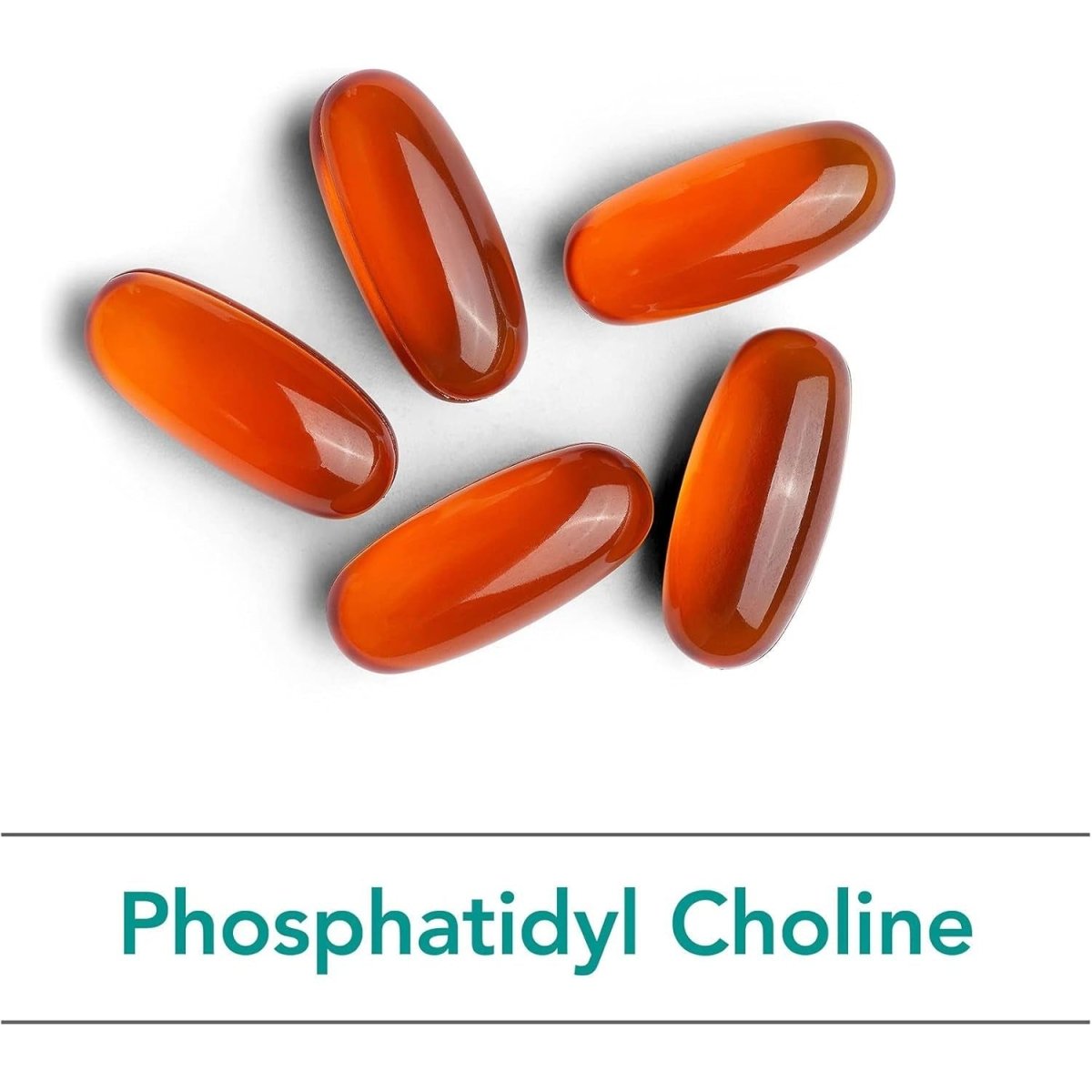 Nutricology Phosphatidyl Choline Supplement - Choline Supplements for Fatty Liver, 1540Mg Softgels - 100 Count - Suppviv