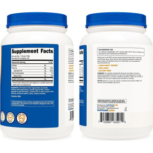 Nutricost C8 MCT Oil Powder 2LBS (32Oz) - 95% C8 MCT Oil Powder - Suppviv