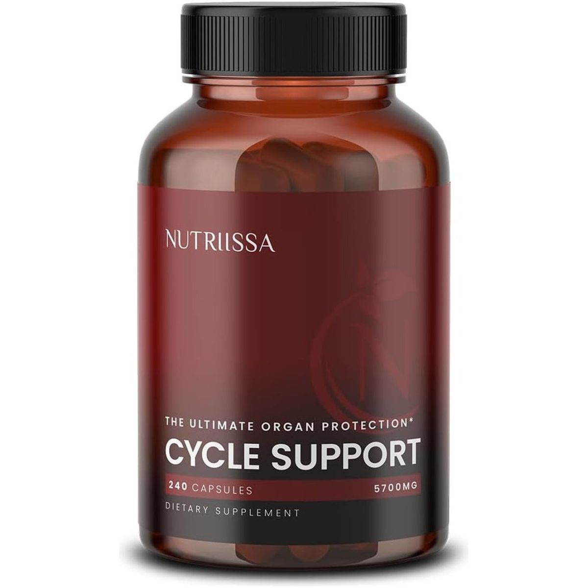 Nutriissa Cycle Support - Premium Kidney & Liver Detox - 240 Capsules - Suppviv