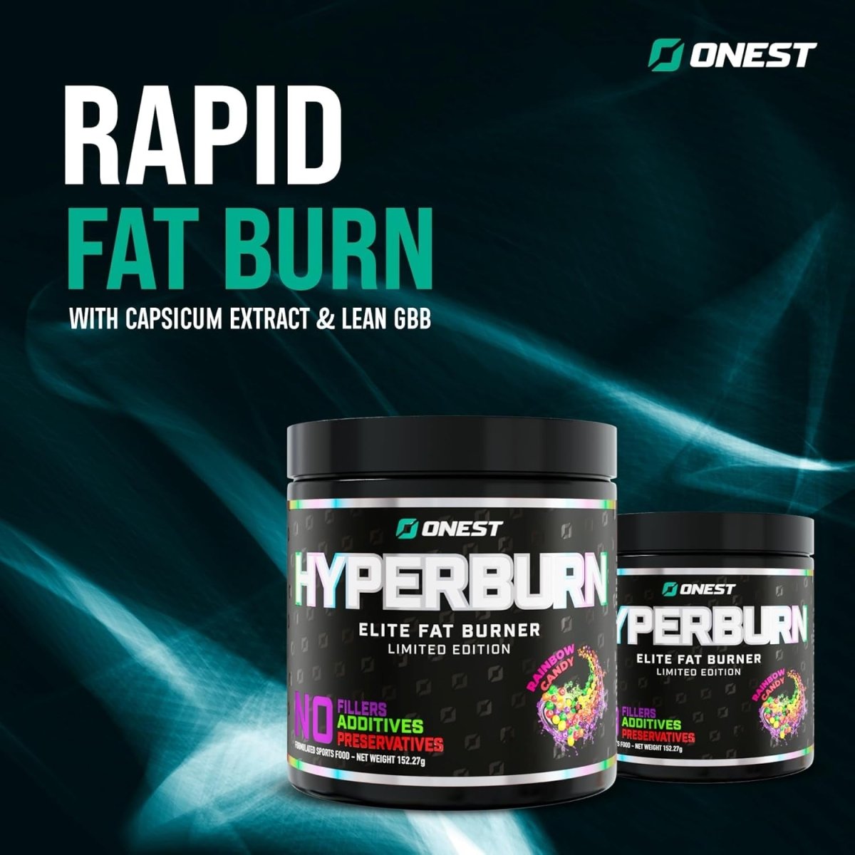ONEST Hyperburn Thermogenic Powder – Energy Boost & Performance Support 153G (30 Servings) - Suppviv