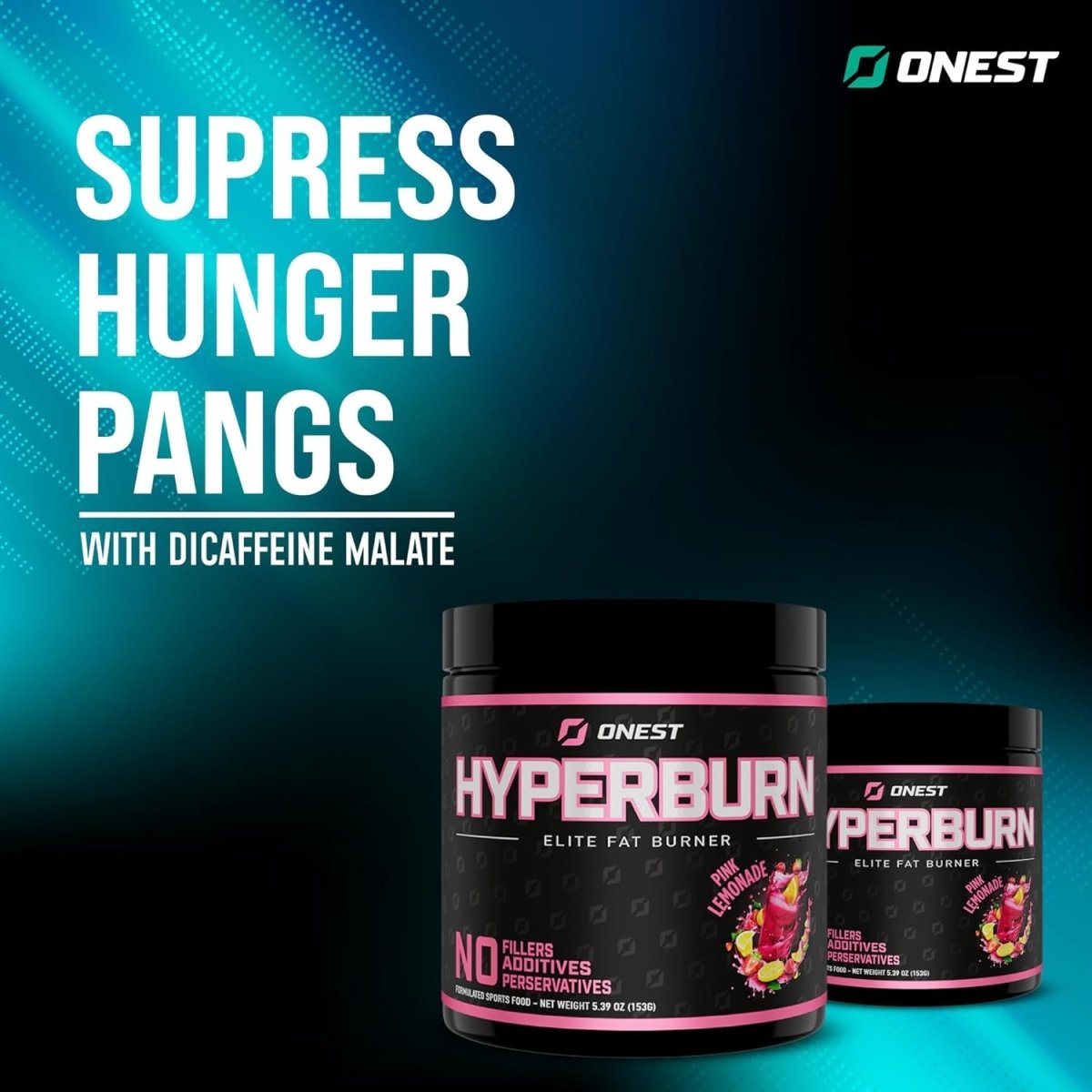 ONEST Hyperburn Thermogenic Powder – Energy Boost & Performance Support 153G (30 Servings) - Suppviv