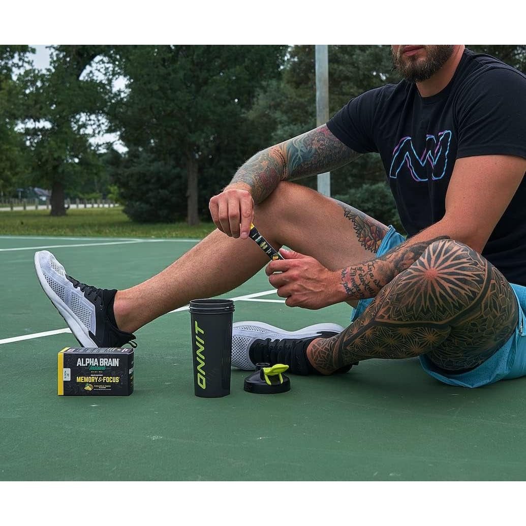 ONNIT Alpha Brain Instant - Pineapple Punch Flavor - Nootropic Brain Booster Memory Supplement - 30Ct - Suppviv