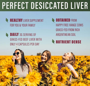 Perfect Supplements – Perfect Desiccated Liver Powder – 180 Grams - Suppviv