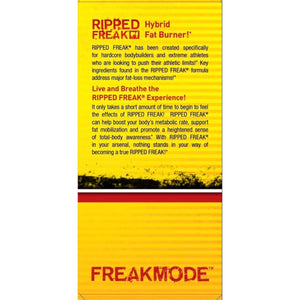 Pharmafreak Ripped Freak - Hybrid Fat Burner 60 Capsules - Suppviv