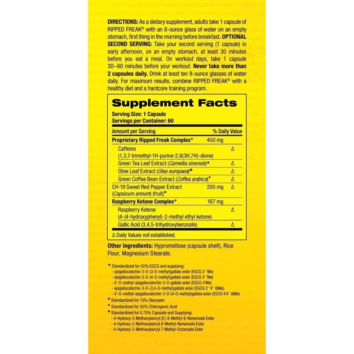 Pharmafreak Ripped Freak - Hybrid Fat Burner 60 Capsules - Suppviv