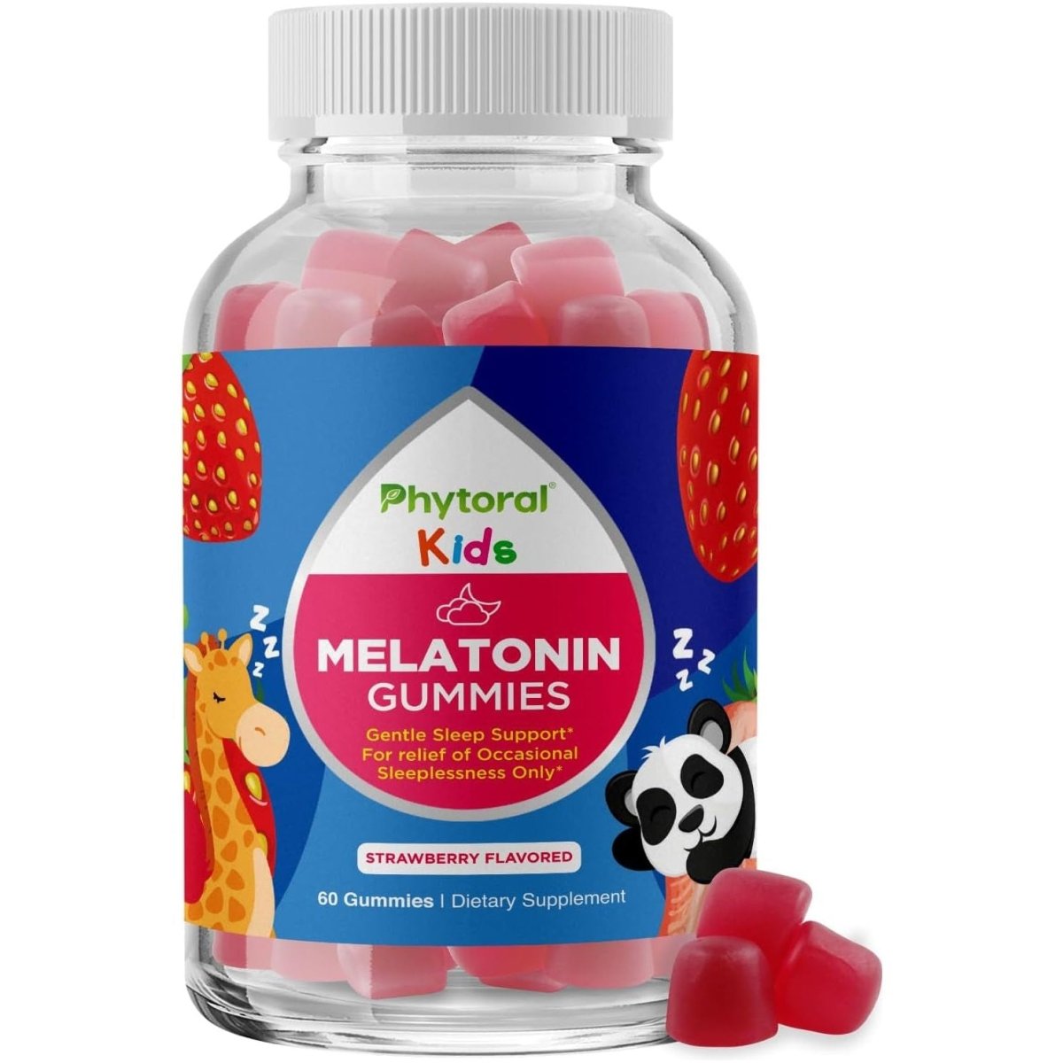Phytoral Kids Melatonin 1Mg Gummy Vitamins - 60 Gummies - Suppviv