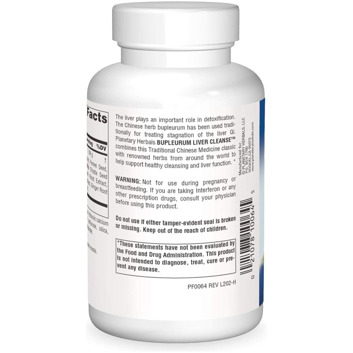 Planetary Formulas Herbals Bupleurum Liver Cleanse 545 Mg 150 Tablets - Suppviv