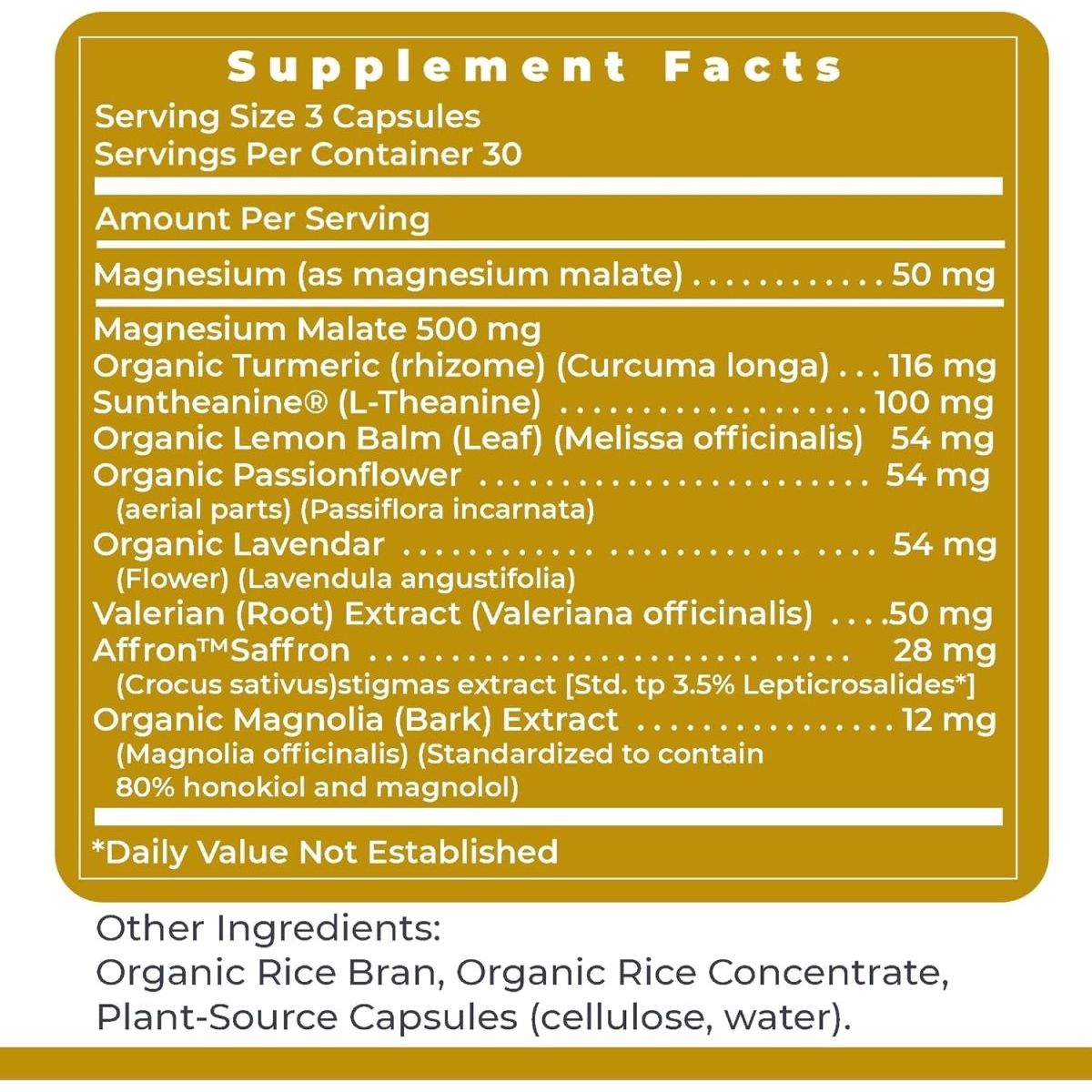 Premier Research Labs Tranquinol | Natural Sleep Aid Supplement 90 Capsules - Suppviv