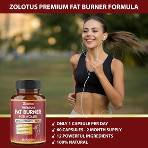 Premium Weight Loss Pills ,the Best Fat Burners for Women and Men, 2 Months Supply - Suppviv