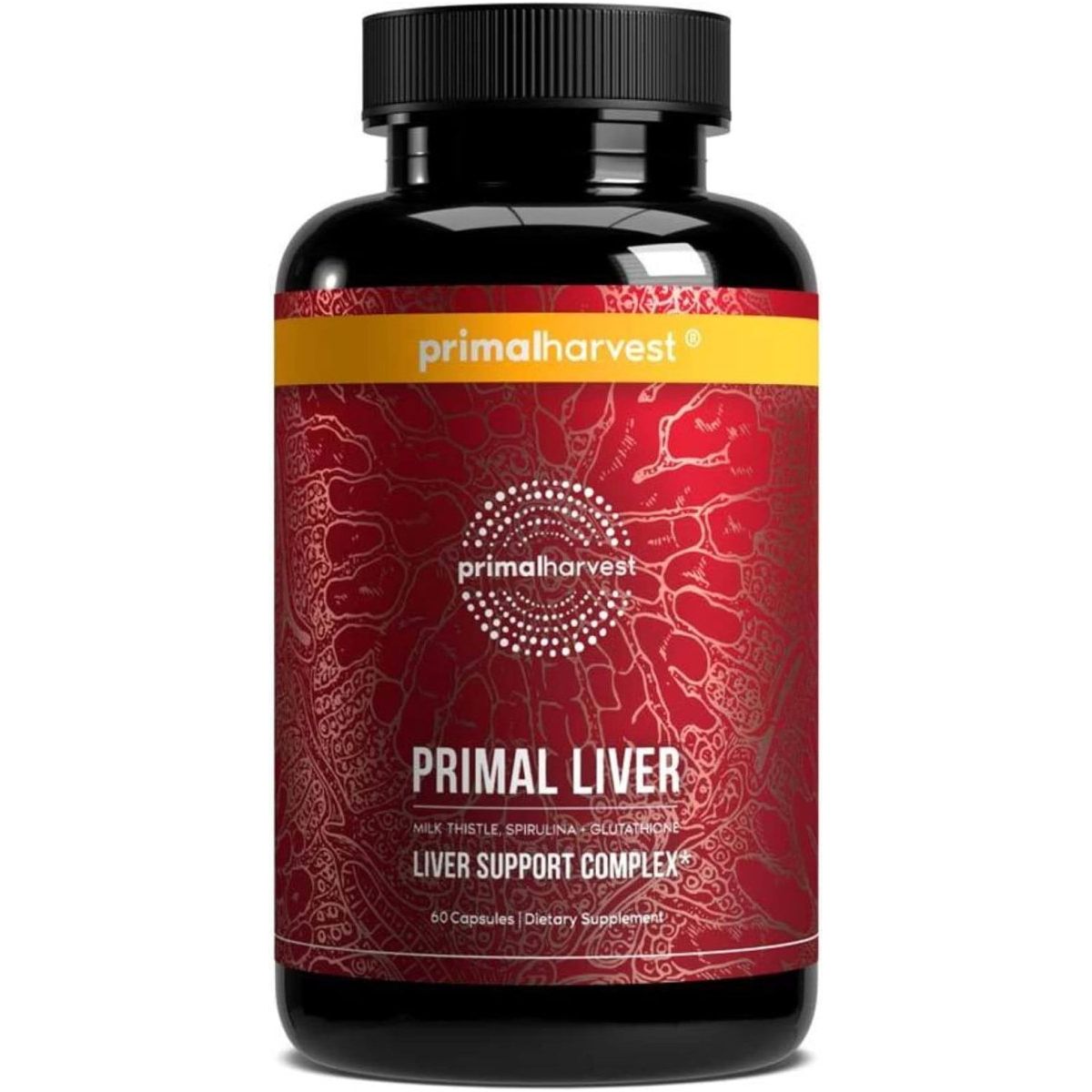 Primal Harvest Primal Liver Liver Supplement For Men and Women (120 Capsules) - Suppviv