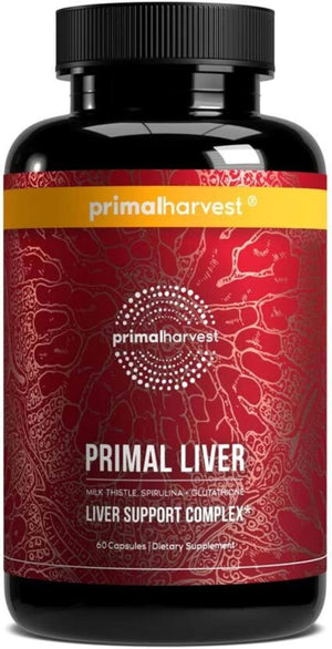 Primal Harvest Primal Liver Liver Supplement For Men and Women (120 Capsules) - Suppviv