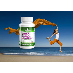 Pro - Liver & Pancreas | Herbal Supplement for Pancreas & Liver Support, Detox (60 Tablets) - Suppviv