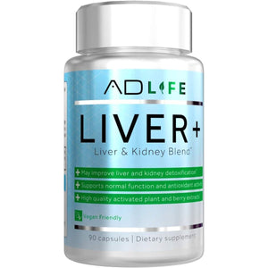 Project AD Liver+ Liver Cleanse & Detox Supplement (90 Capsules) - Suppviv