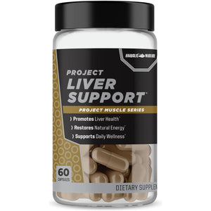 Project Liver Support, Aids Liver Health, Antioxidant Support (60 Capsules) - Suppviv