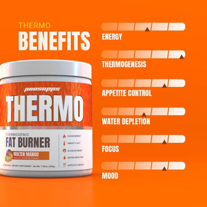 PROSUPPS Thermo Fat Burning Thermogenic Powder - Weight Management and Pre Workout 1 PACK - Suppviv