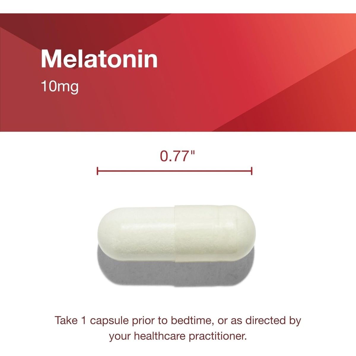 Protocol Melatonin Extra Strength - 10 Mg Melatonin - Sleeping Support 100 Capsules - Suppviv