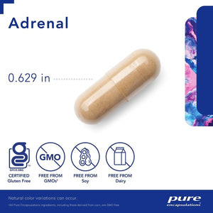 Pure Encapsulations Adrenal | Supplement to Support Healthy Cortisol Levels | 60 Capsules - Suppviv