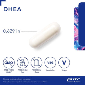 Pure Encapsulations DHEA 25 Mg - 60 Capsules - Suppviv