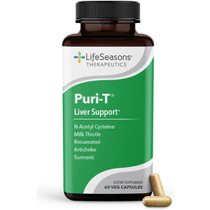 Puri - T - Liver Cleanse & Detox Support Supplement 60 Capsules - Suppviv