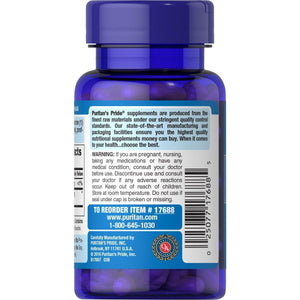 Puritans Pride Hyaluronic Acid 100Mg, Dietary Supplement for Skin Hydration, 60 Rapid Release Capsules - Suppviv