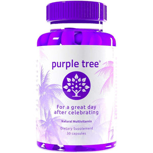 Purple Tree Post - Celebration Wellness Vitamins | Liver Support, Rapid Hydration, Body Replenisher (30 Pills) - Suppviv