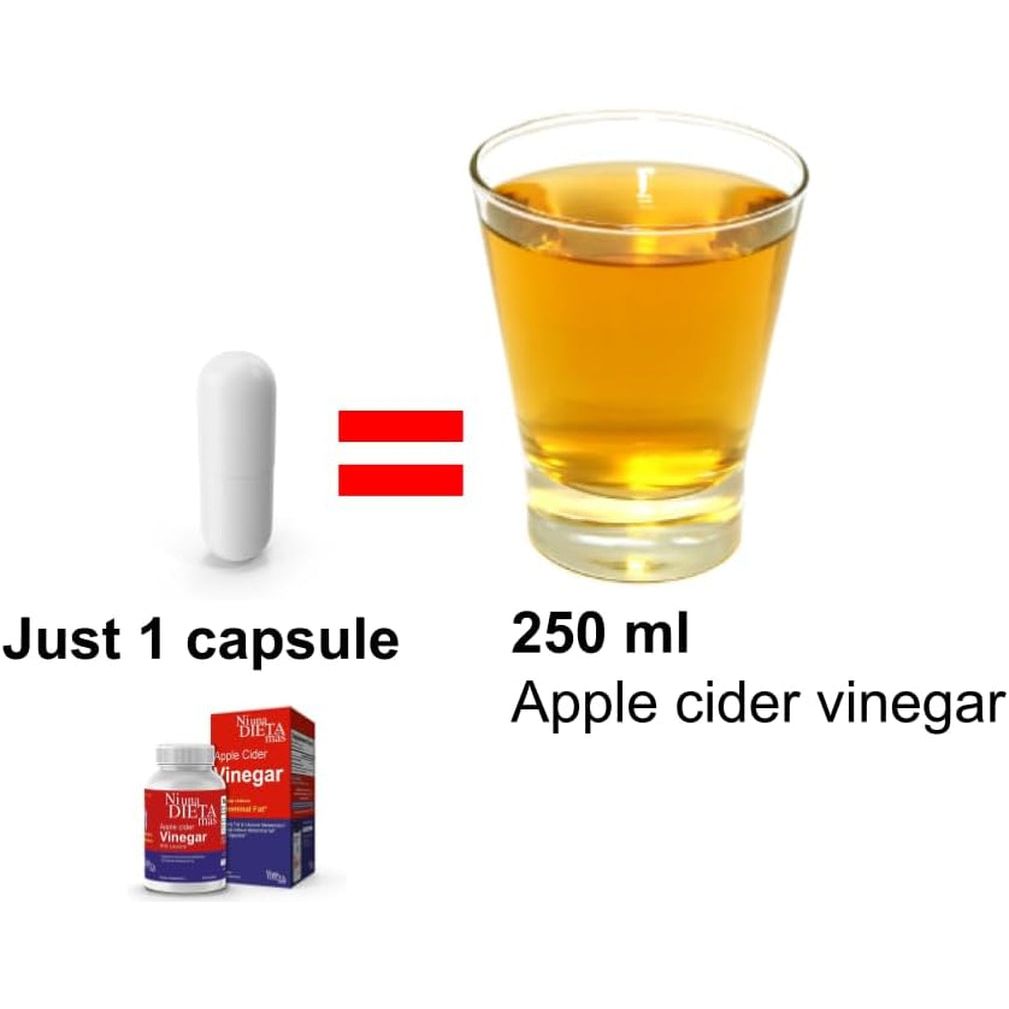 Reduce Abdominal Fat - Apple Cider Vinegar Capsules - Best for Weight Loss - Suppviv