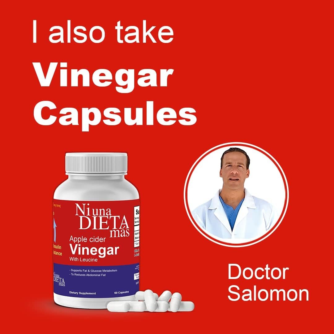 Reduce Abdominal Fat - Apple Cider Vinegar Capsules - Best for Weight Loss - Suppviv