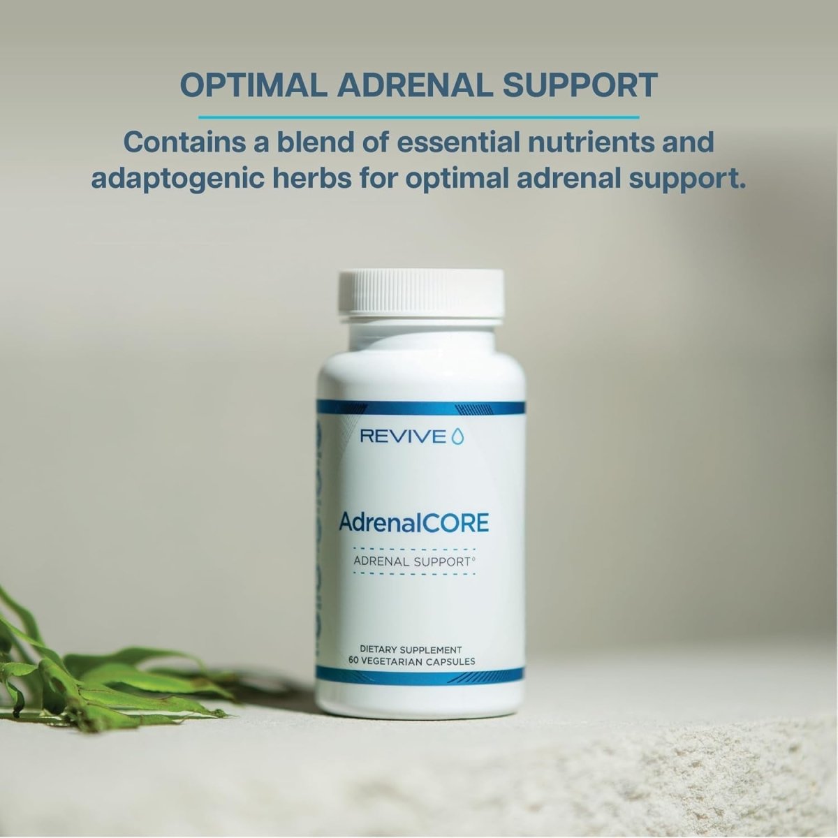 Revive MD Adrenal Support Supplements for Fatigue - Natural Cortisol Manager & Blocker Supplement - Suppviv