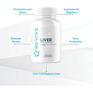 Revive MD Natural Liver Cleanse, Detox, & Repair Pills 120 Capsules 1 PACK - Suppviv