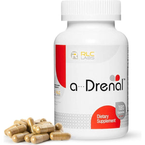 RLC, A - Drenal, Adrenal Support for Stress Relief and Energy - 120 Capsules - Suppviv