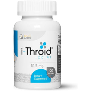 RLC, I - Throid 12.5 Mg, Iodine to Support Thyroid Health and Hormone Balance 90 Capsules - Suppviv