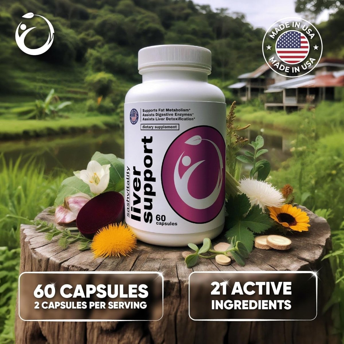 SashVitality - Liver Support - Suppviv