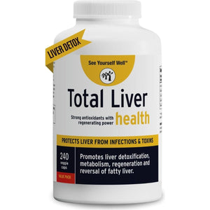 See Yourself Well Total Liver Health: Cleanse, Detox & Repair 1 PACK - Suppviv