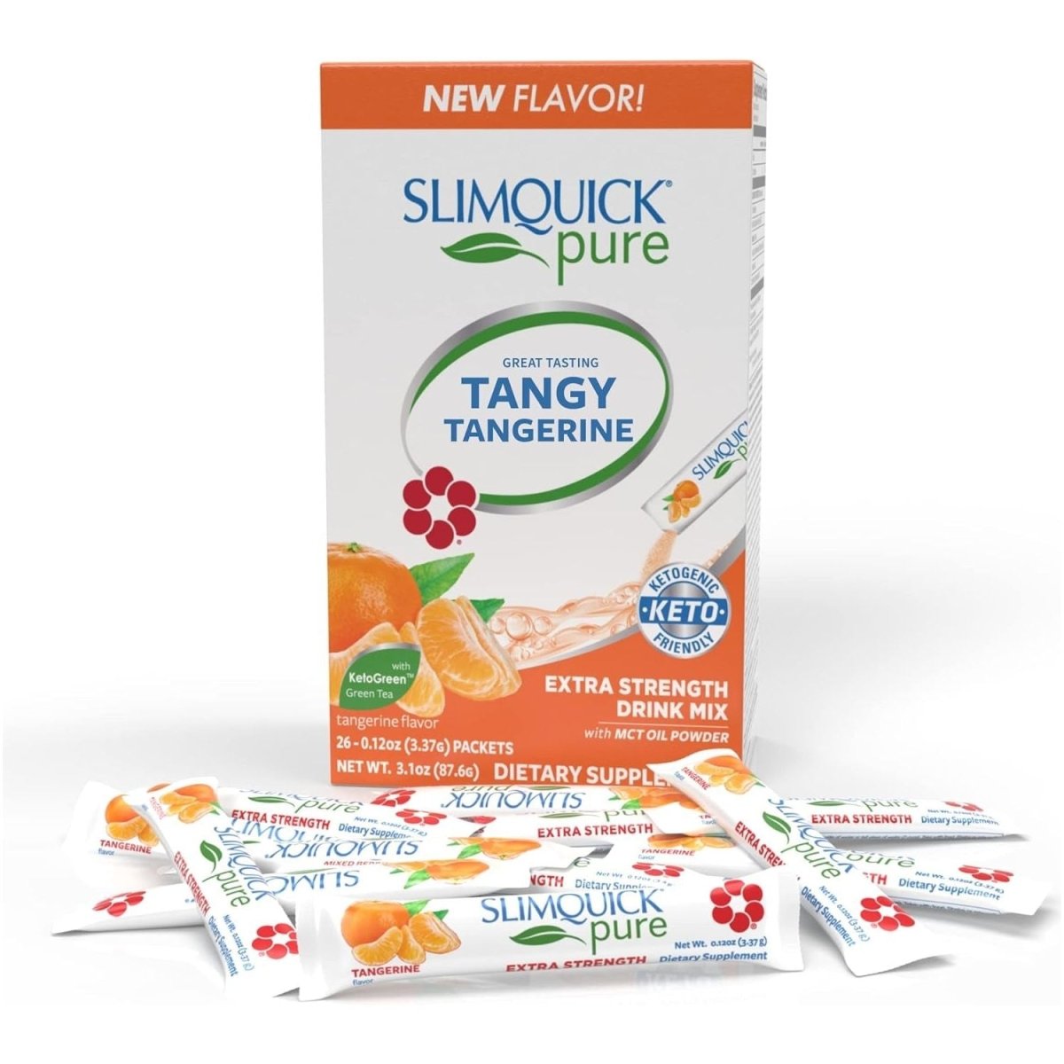 Slimquick Extra Strength Weight Management Drink Mix for Women, Helps Metabolism, Keeps Full for Longer 26 Count - Suppviv