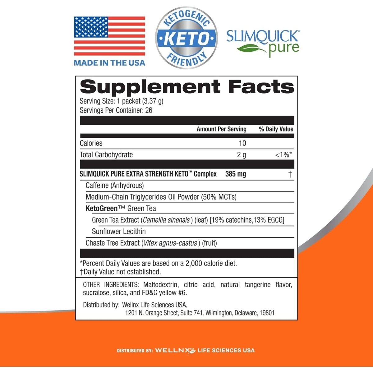 Slimquick Extra Strength Weight Management Drink Mix for Women, Helps Metabolism, Keeps Full for Longer 26 Count - Suppviv