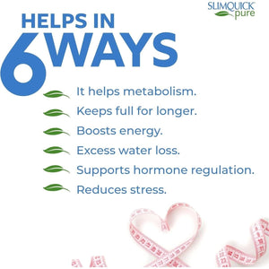 Slimquick Pure 3X Extra Strength Pill for Women, Helps Achieve Weight Goals,60 Count - Suppviv